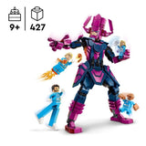 LEGO | Marvel 76316 Les Quatre Fantastiques contre la figurine de Galactus - Jeu des 9 ans