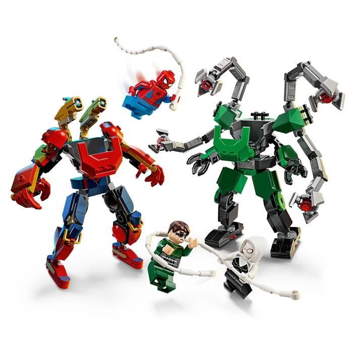 LEGO | Marvel 76338 Le Combat des Robots : Spider-Man contre Docteur Octopus - Jeu 6 ans