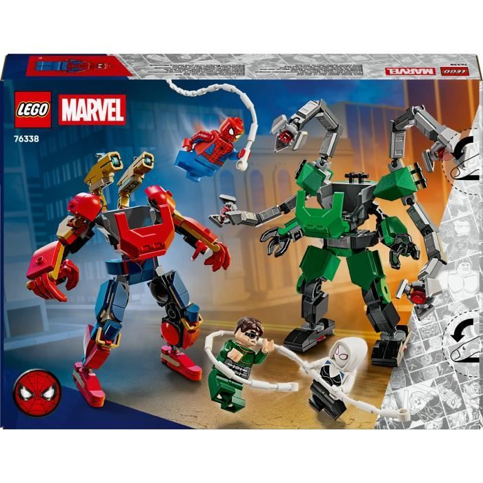 LEGO | Marvel 76338 Le Combat des Robots : Spider-Man contre Docteur Octopus - Jeu 6 ans