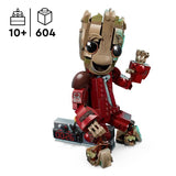 LEGO | Marvel 76341 Groot en Tenue de Ravageur - Jouet de Construction 10 ans - Figurine