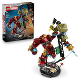 LEGO | Marvel 76343 Le Combat Légendaire entre Hulkbuster et Hulk - Jeu des 9 ans - Cadeau