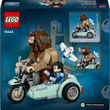 LEGO Harry Potter 76443 La balade en moto de Hagrid et Harry - Jeu de construction 9 ans