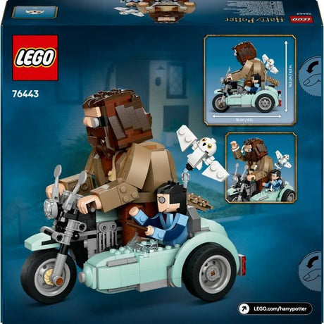 LEGO Harry Potter 76443 La balade en moto de Hagrid et Harry - Jeu de construction 9 ans