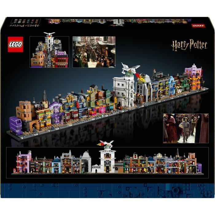 LEGO Harry Potter 76444 Les boutiques magiques du Chemin de Traverse - Set pour adultes
