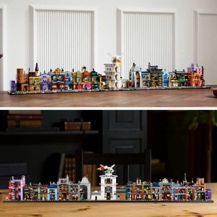 LEGO Harry Potter 76444 Les boutiques magiques du Chemin de Traverse - Set pour adultes