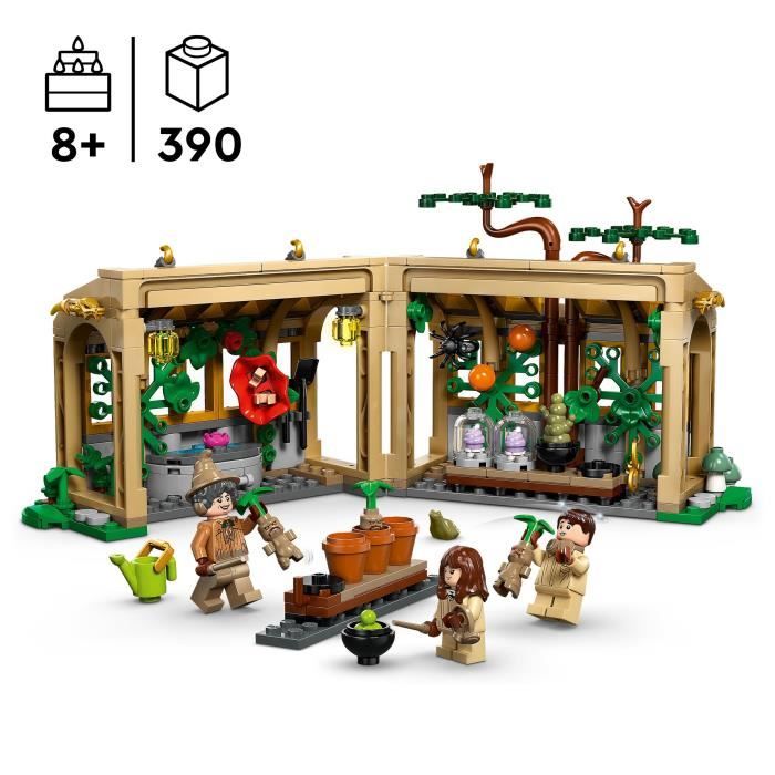 LEGO Harry Potter 76445 Le Château De Poudlard : Le Cours De Botanique - Jouet des 8 Ans