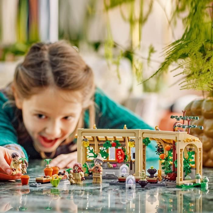 LEGO Harry Potter 76445 Le Château De Poudlard : Le Cours De Botanique - Jouet des 8 Ans