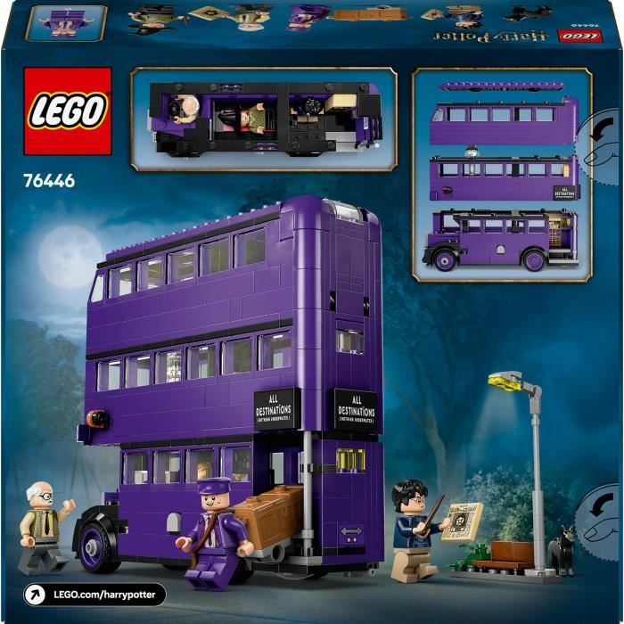LEGO Harry Potter 76446 Aventure en Magicobus - Jeu de construction pour enfants des 8 ans