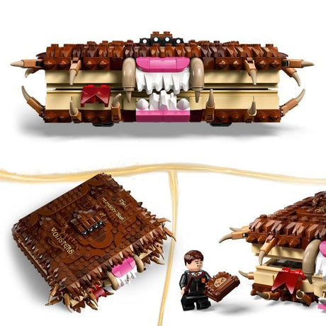 LEGO Harry Potter 76449 Le Monstrueux Livre Des Monstres - Jouet Pour Garçon Des 9 Ans