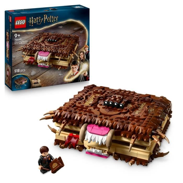 LEGO Harry Potter 76449 Le Monstrueux Livre Des Monstres - Jouet Pour Garçon Des 9 Ans