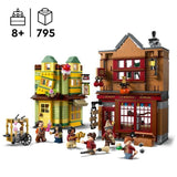 LEGO Harry Potter 76452 Magasin d'Accessoires de Quidditch et Marchand de Glaces Jeu 8 ans