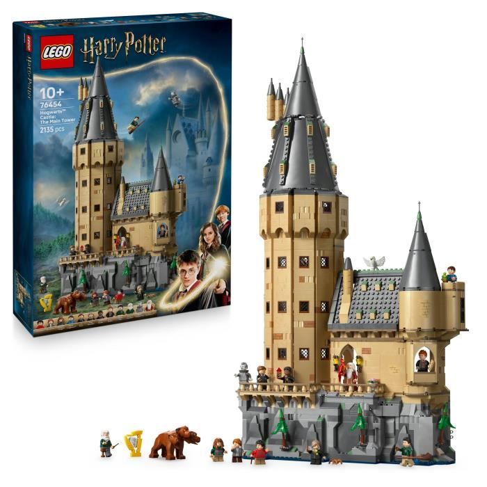 LEGO Harry Potter 76454 Le Château de Poudlard : la Tour Principale - Jeu Garçon 10 Ans