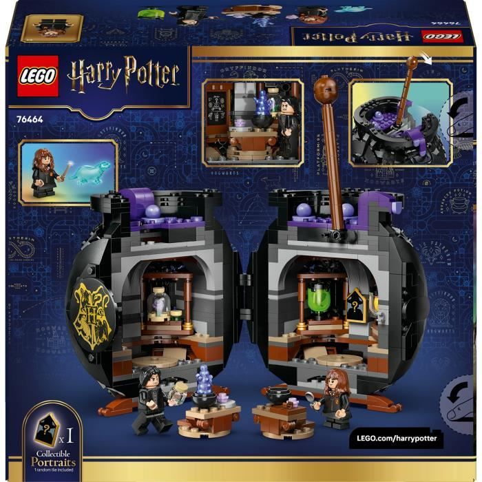 LEGO Harry Potter 76464 Le Chaudron : le Cours de Potions Caché - Jouet des 10 ans - Déco