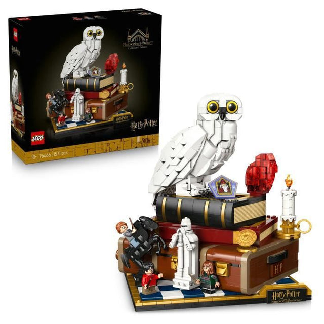 LEGO Harry Potter 76466 L'École des Sorciers – Édition Collector - Set DIY pour Adulte