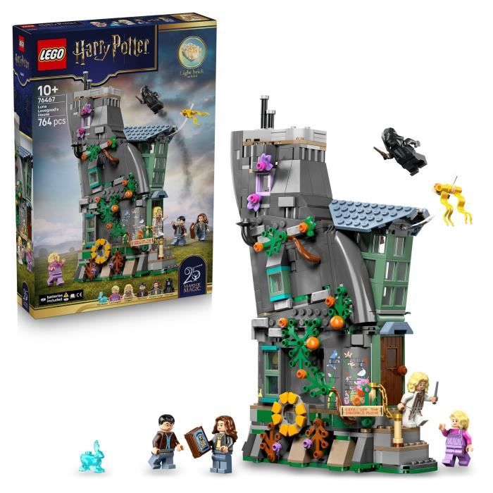LEGO Harry Potter 76467 La Maison de Luna Lovegood - Jouet pour Fille ou Garçon des 10 ans