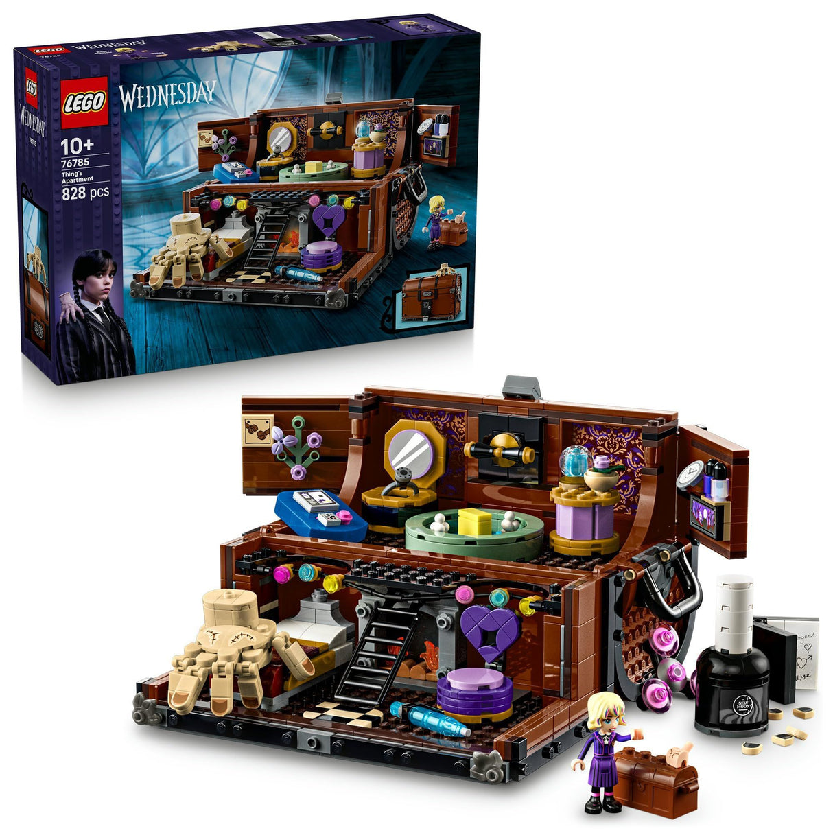 LEGO Mercredi 76785 L'Appartement de La Chose - Jouet pour Fille ou Garçon des 10 ans