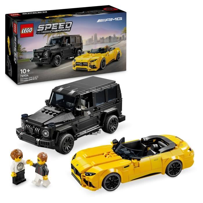 LEGO Speed ​​Champions 76924 Mercedes-AMG G 63 and Mercedes-AMG SL 63, buildable cars