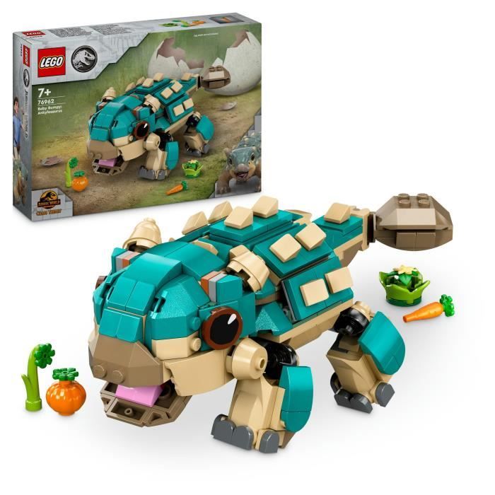 LEGO Jurassic World 76962 Baby Bumpy the Ankylosaurus - For Camp Cretaceous fans