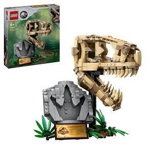 LEGO 76964 Jurassic World Dinosaur Fossils: T. Rex Skull, Dino Toy, Kids Room Decor