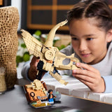 LEGO Jurassic World 76969 Les fossiles de dinosaures : le crâne du tricératops - Jeu 9 ans