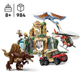LEGO Jurassic World 76976 Mission Aérienne avec le Spinosaure et le Quetzalcoatlus - Jeu