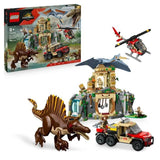 LEGO Jurassic World 76976 Mission Aérienne avec le Spinosaure et le Quetzalcoatlus - Jeu