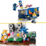 LEGO Sonic the Hedgehog 77006 Le Camion de Contrôle de l'Équipe Sonic - Jouet des 8 ans