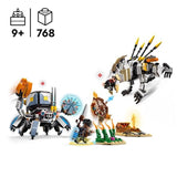 LEGO Horizon Adventures 77037 Aloy et Varl contre Testudien et Dents de scie - Jeu 9 ans