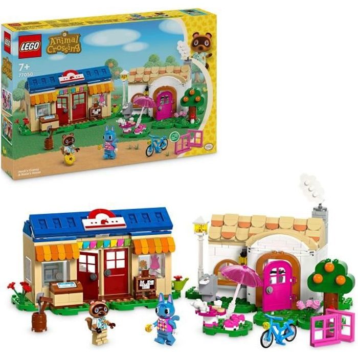 LEGO Animal Crossing 77050 Nook's Shop &amp; Rosie's House Creative Building Set