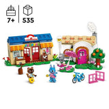 LEGO Animal Crossing 77050 Boutique Nook et Maison de Rosie, Set de Construction Créatif