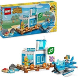 LEGO Animal Crossing 77051 Voyage Aérien avec Dodo Airlines - Set avec un Avion de Ligne