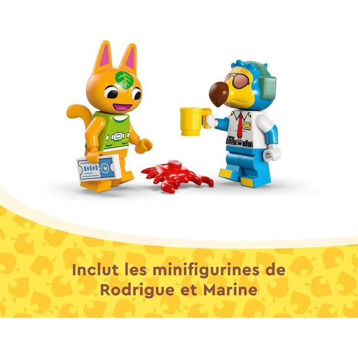 LEGO Animal Crossing 77051 Voyage Aérien avec Dodo Airlines - Set avec un Avion de Ligne
