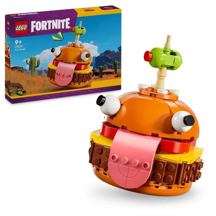 LEGO Fortnite 77070 Durrr Burger – Building toy for kids inspired by the video game