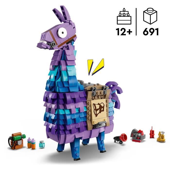 LEGO Fortnite 77071 Lama de ravitaillement - Figurine inspirée du jeu vidéo pour ados
