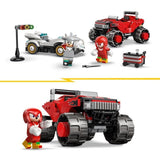 LEGO Sonic the Hedgehog 77118 La Voiture de Silver contre le Monster Truck de Knuckles