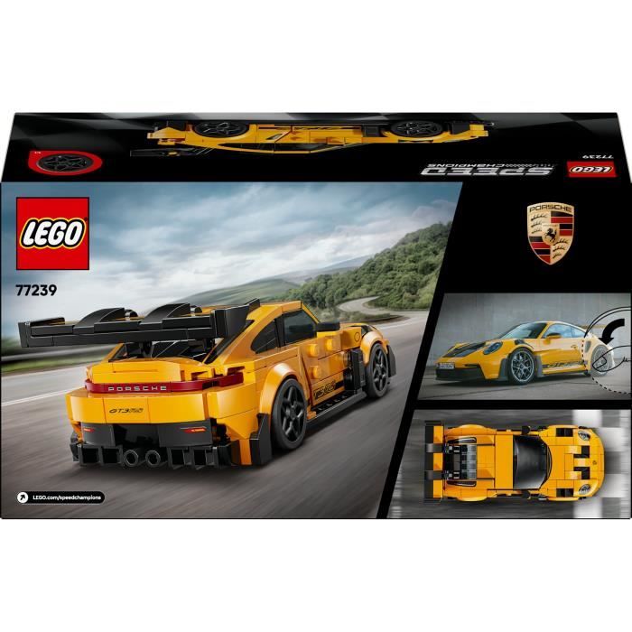 LEGO Speed Champions 77239 Supercar Porsche 911 GT3 RS - Jouet Voiture enfant 9 ans