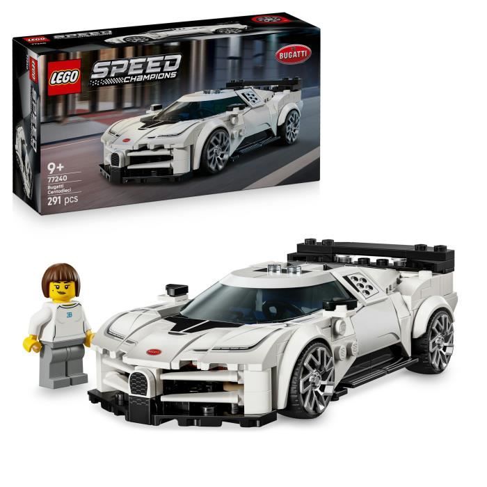 LEGO Speed Champions 77240 Hypercar Bugatti Centodieci - Jouet Voiture enfant 9 ans