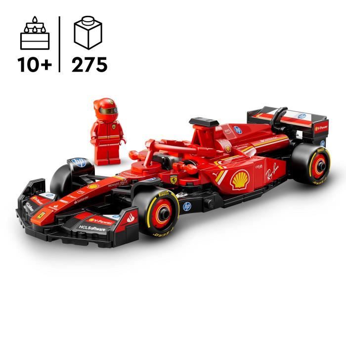 LEGO Speed Champions 77242 Voiture F1 Ferrari SF-24 - Jeu de construction des 10 ans