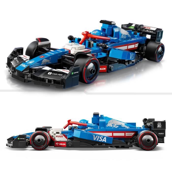 LEGO Speed Champions 77246 Voiture F1 Visa Cash App RB VCARB 01 - Idée cadeau pour adulte