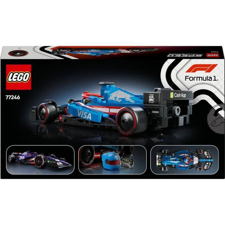 LEGO Speed Champions 77246 Voiture F1 Visa Cash App RB VCARB 01 - Idée cadeau pour adulte
