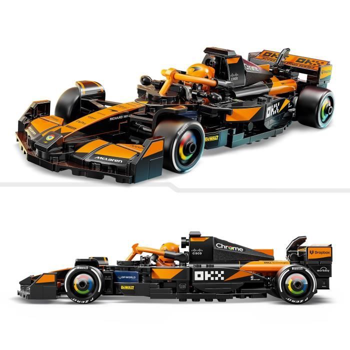 LEGO Speed Champions 77251 Voiture F1 McLaren Team MCL38 - Jeu de construction des 10 ans