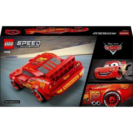 LEGO Speed Champions 77255 Flash McQueen - Jouet Voiture Rouge - Garçon ou Fille des 9 ans