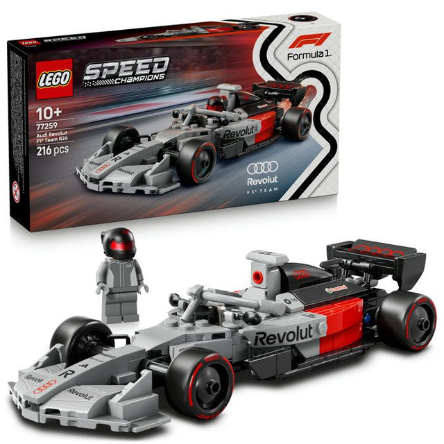 LEGO Speed Champions 77259 Voiture de Course Audi Revolut F1 Team R26 - Jouet des 10 ans