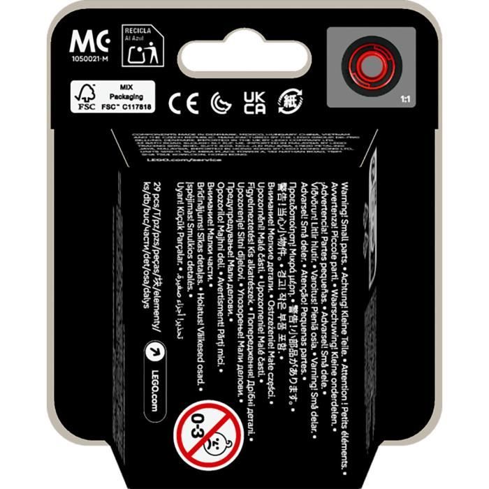 Box de 36 minifigures 71049 Voitures F1 a Collectionner