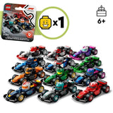 Box de 36 minifigures 71049 Voitures F1 a Collectionner