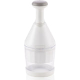 Hachoir a légumes Leifheit Comfort & Clean 23030 - hacheur universel extremement tranchant - coupe légume manuel idéal pour oignons