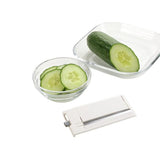 Râpe universelle Leifheit ComfortLine 23170 - râpe a légumes avec 5 grilles interchangeables - mandoline cuisine en acier inox