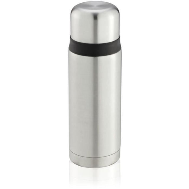 Gourde isotherme Leifheit Coco 28520 - 12h de rétention de chaleur et 100% étanche - bouteille isotherme en acier inox - 750 ml