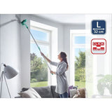 Tete de Loup Leifheit Dusty 41524, plumeau a poussiere pour un nettoyage efficace, balai brosse compatible avec manche Click System