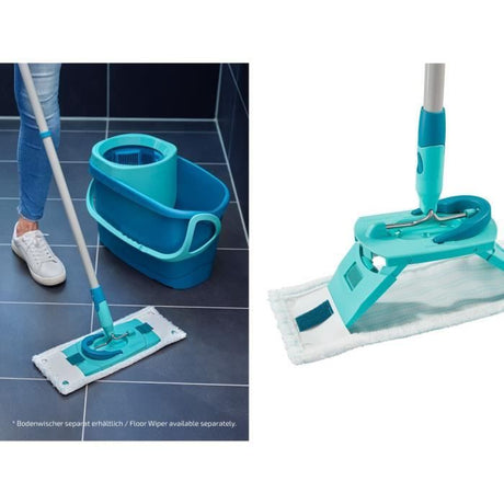 Housse  micro duo Leifheit 52123, housse de rechange pour balai serpilliere Clean Twist M Ergo / PowerClean, tous sols, 1 piece